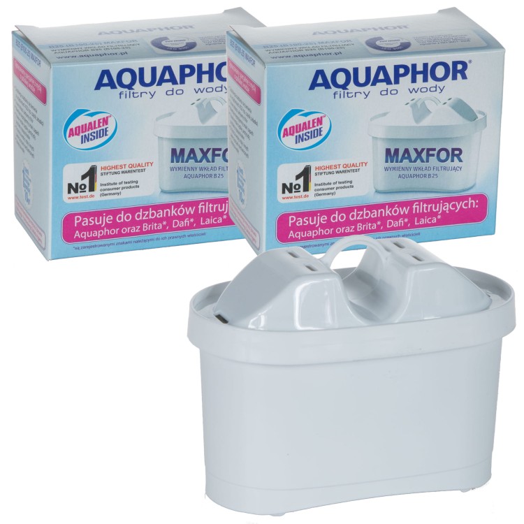 2x Filtr do wody Aquaphor Maxfor Brita Maxtra Unimax B100-25