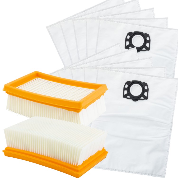 Worki x10 + filtr do odkurzacza Karcher WD6 WD 4 WD 5 MV 4 MV6