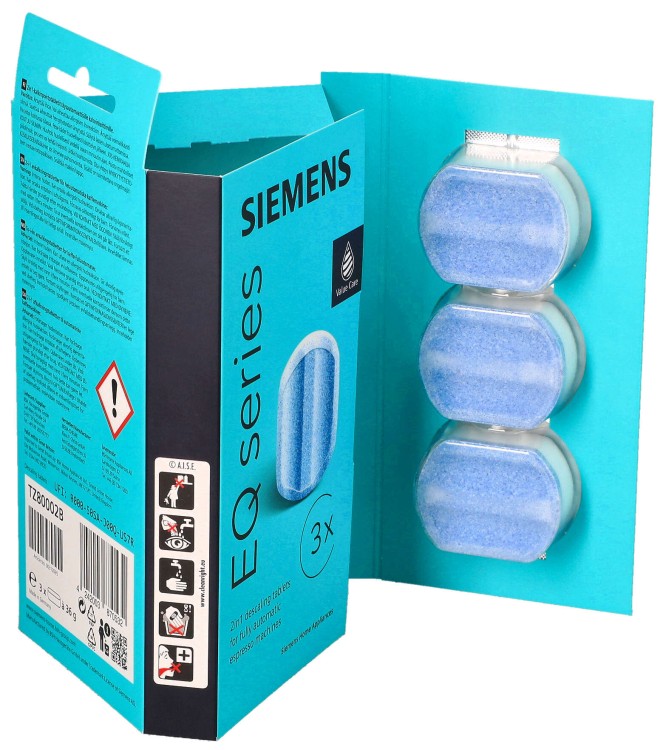 Tabletki odkamieniające Bosch Siemens 2W1 TZ80002N opakowanie widok 2
