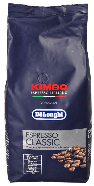 Kawa ziarnista Kimbo Delonghi Classic Espresso 1kg widok 1