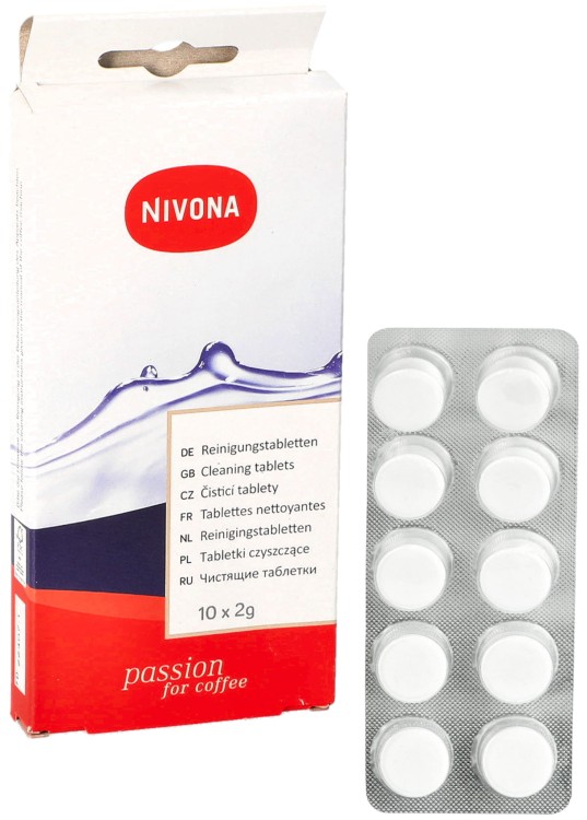 tabletki czyszczące Nivona Nirt 10 szt z opakowaniem