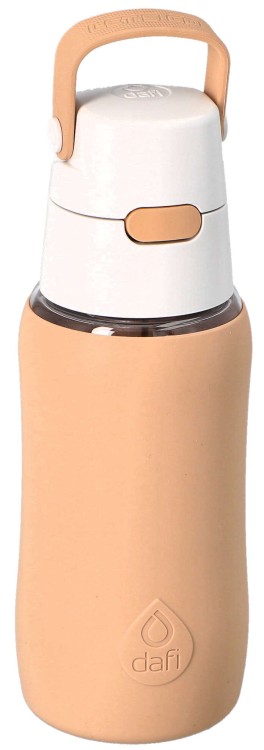 Butelka Filtrująca Dafi Solid 0,5L Cappuccino SiliconeFit widok 1