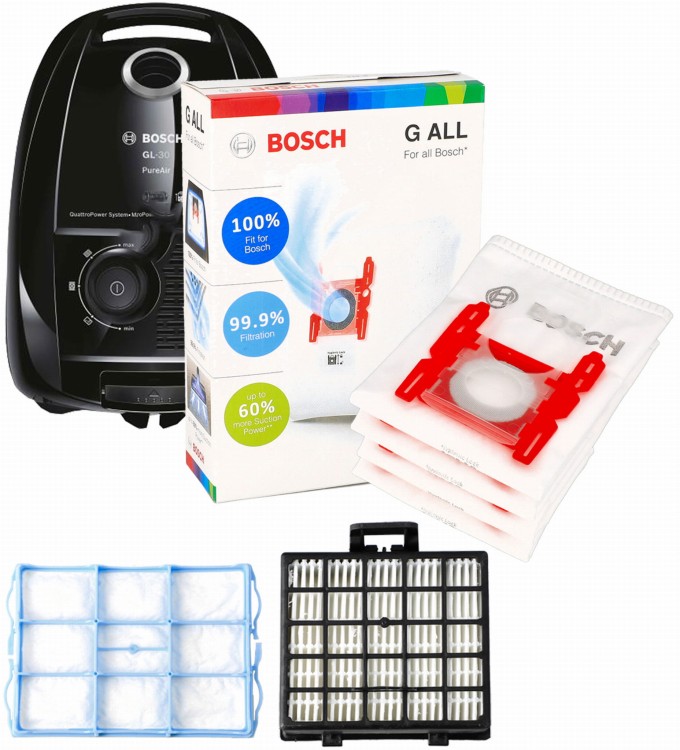 Worki do odkurzacza BOSCH SIEMENS BBZ41FG GL-30 + FILTR HEPA