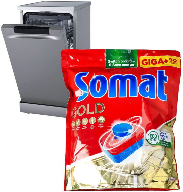 tabletki do zmywarki Somat Gold 90 szt Giga + duże opakowanie