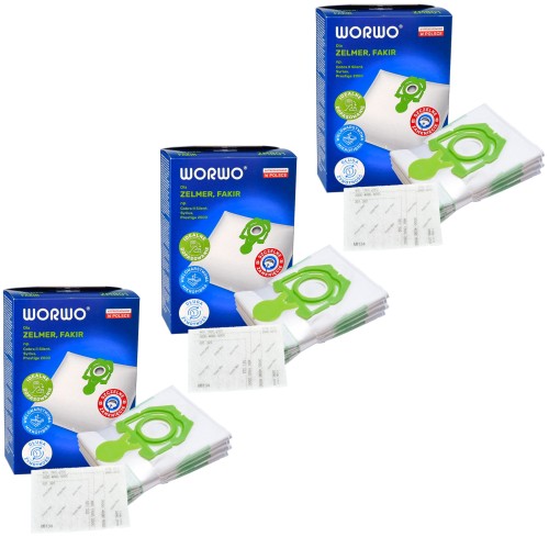 Worki do odkurzacza Zelmer 49.4100 Syrius Cobra II ZMB01K 12 szt