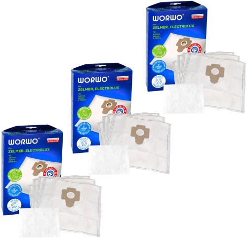 Worki do odkurzacza Zelmer Admiral Meteor 1010 ZMB05K 12 szt