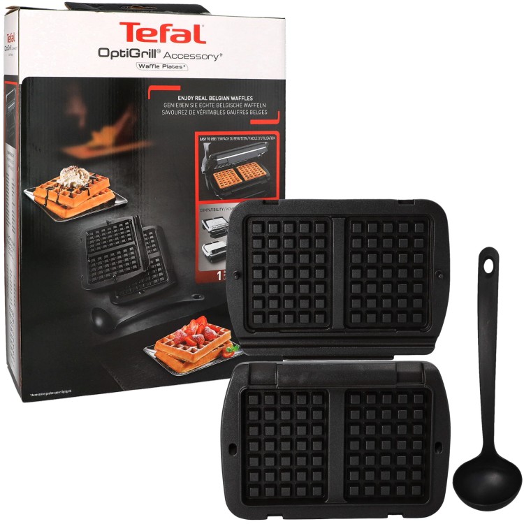 Płyty do gofrów OptiGrill Tefal XA723812 / XA724810 2 szt + chochla oryginał