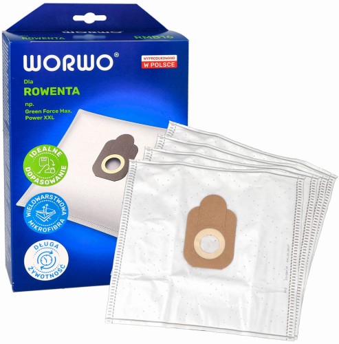 Worki do odkurzacza Rowenta Tefal typ ZR200540 ZR200520 4 szt