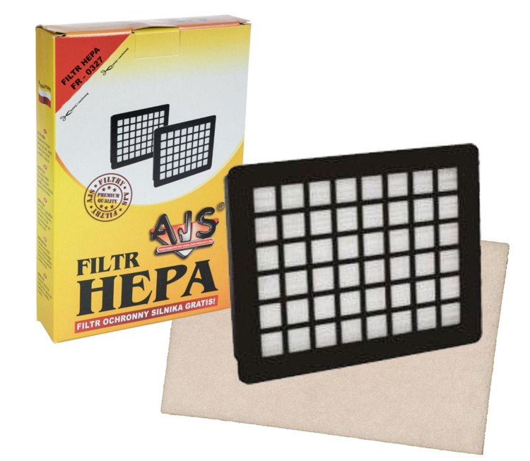 Filtr Hepa do odkurzaczy Zelmer Odyssey Cobra Magnat Jupiter + filtr piankowy ochrony silnika stare opakowanie