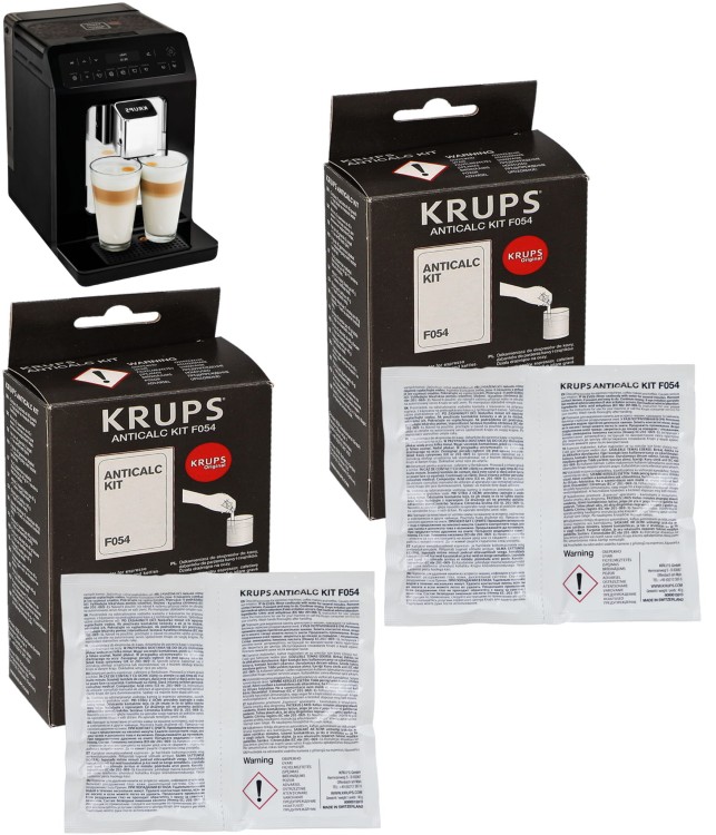 Odkamieniacz Krups F054 oryginał - 2 opakowania