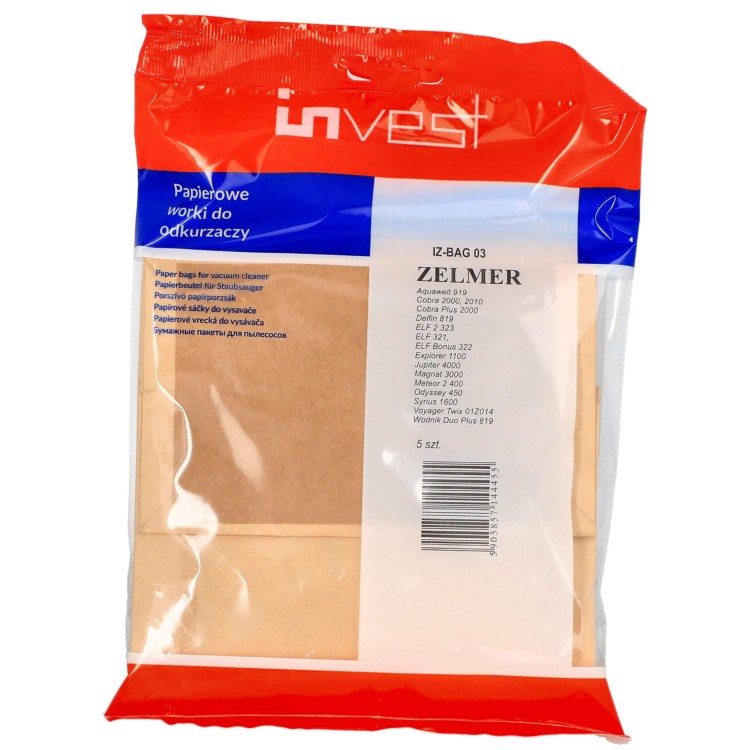 WORKI ZELMER COBRA METEOR 2 ELF JUPITER Z32 BAG03 opakowanie przód
