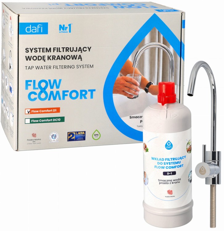 System filtrujący do wody Dafi Flow Comfort D-1