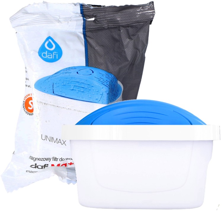 Filtr wody Dafi magnezowy w opakowaniu