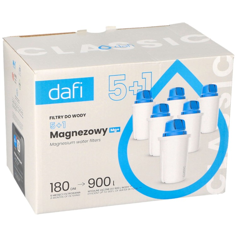 Filtr do wody Dafi Classic Mg+ magnezowy oryginał opakowanie