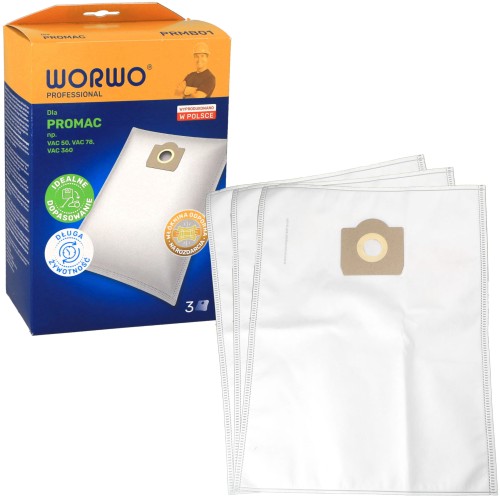 Worki syntetyczne do odkurzacza Karcher WD5 WD6 PRMB01 3szt