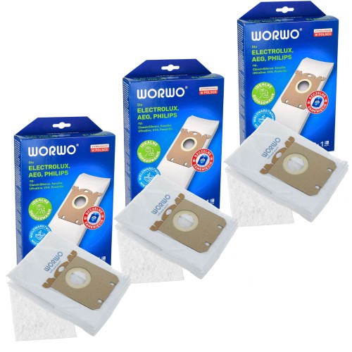 WORKI ODKURZACZ ELECTROLUX E201B FC8022 S-BAG ELMB01K 12 SZT