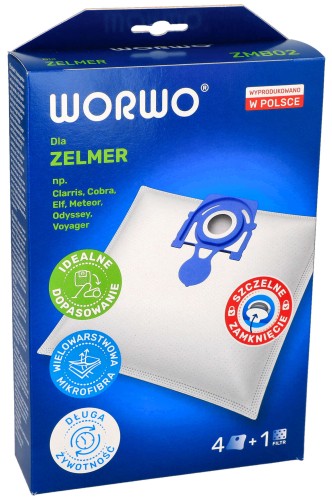 WORKI ZELMER AQUAWELT METEOR2 ODYSSEY 24 SZT PUDEŁKO PRZÓD