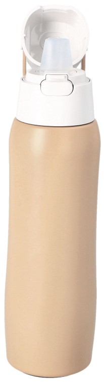 Butelka filtrująca termiczna Dafi Solid Steel Cold Cappuccino 800 ml - butelka otwarta przód