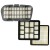 Filtry hepa wlotowy i wylotowy do Zelmer Voyager Twix 01Z014