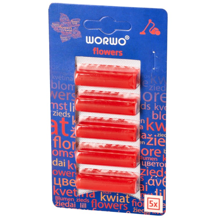 Zapach do odkurzacza Worwo WZ13AB wkłady 5 szt kwiatowe uniwersalne