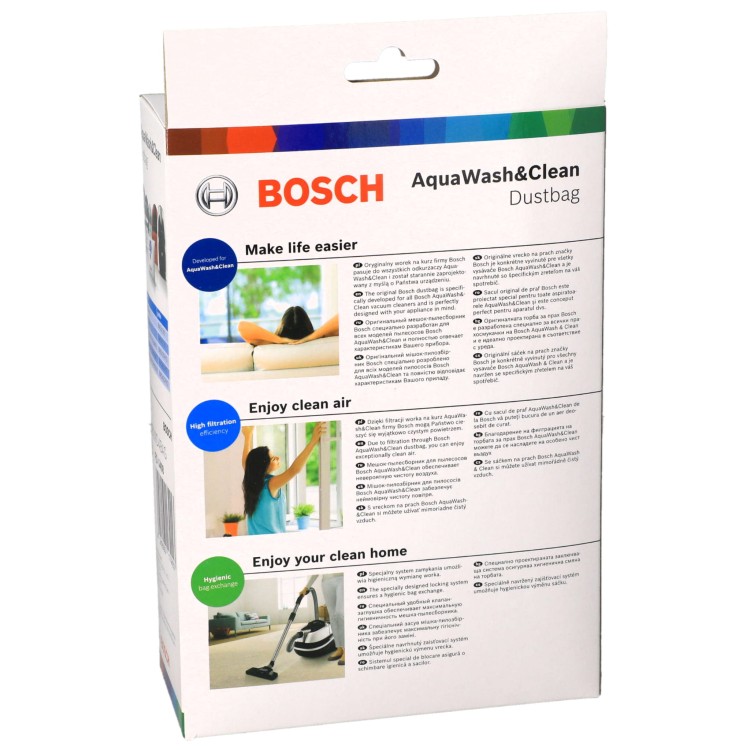 Worki Bosch AquaWash &amp; Clean BBZWD4BAG - pudełko tył