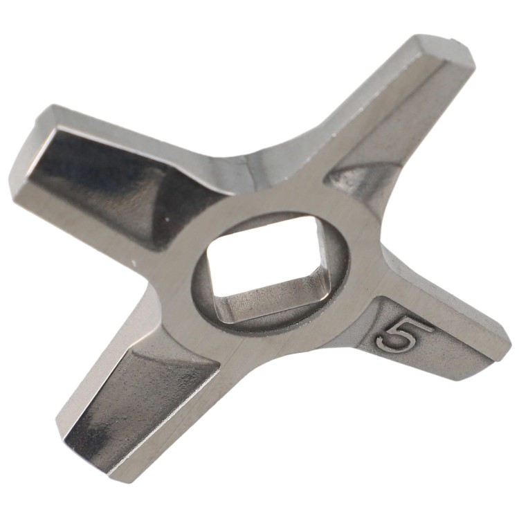 Nożyk stal nierdzewna dwustronny nr 5 do maszynki do mielenia Zelmer - spód