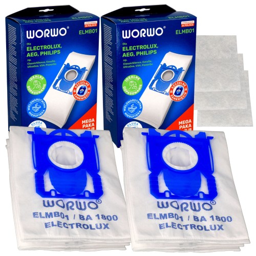 24x Worki do odkurzacza Electrolux Philips typ S-BAG + 6x filtr wlotowy