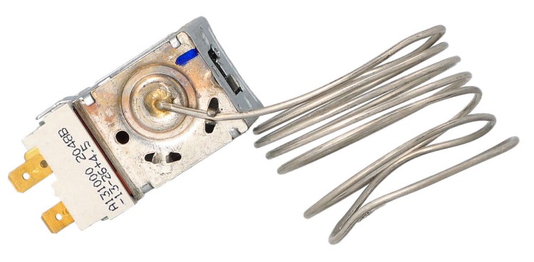 Termostat do lodówki Atea W4 A13 1000 A131000 Whirlpool Polar Ardo - spód