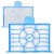 FILTR do odkurzacza BOSCH GL-20 GL20 ProHygienic MoveOn Compaxx'x 00577814
