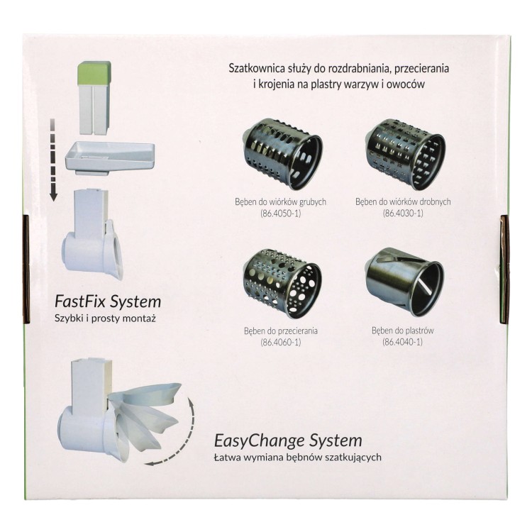 Szatkownica do maszynki do mielenia Zelmer Diana 586 686 886 986 - pudełko tył