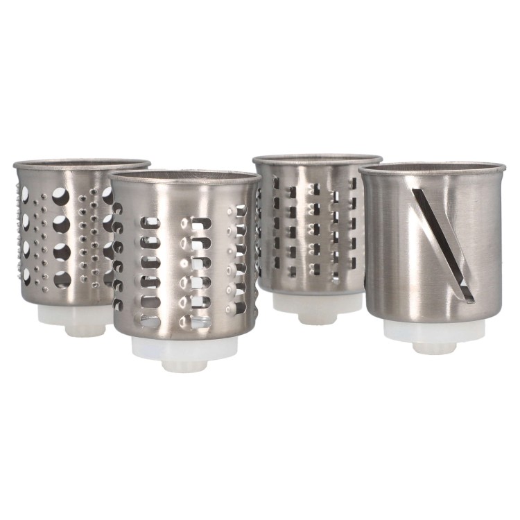 Szatkownica do maszynki do mielenia Zelmer Diana 586 686 886 986 - cztery tarki obok siebie