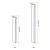 Suwak klips do torebek 26 szt. Ikea Bevara - wymiary