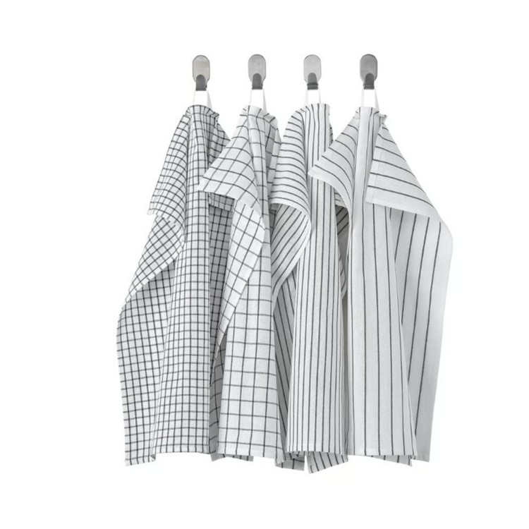Ścierki kuchenne Ikea Rinnig 4 szt. 45x60cm 100% bawełna