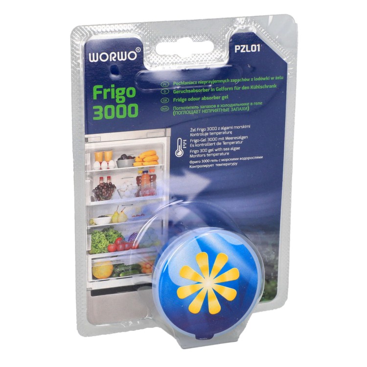 Żelowy pochłaniacz zapachów do lodówki Worwo PZL01 neutralny zapach