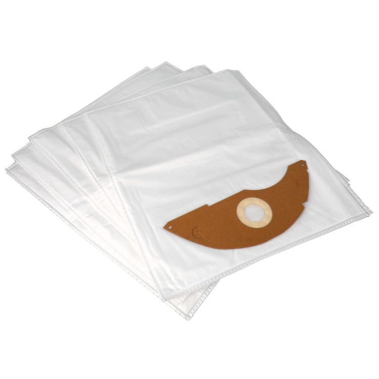 Worki syntetyczne do odkurzacza Karcher NT 22/1 Ap Te Adv L 5 szt - worki widok z góry