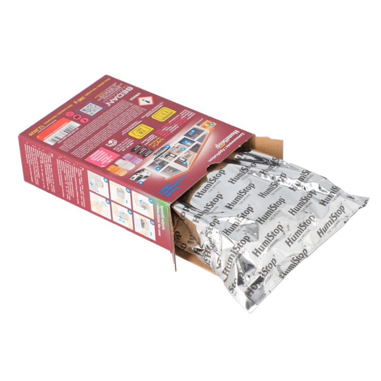 Wkład do pochłaniacza wilgoci HumiStop 280g kwiatowy Sedan - leżące pudełko