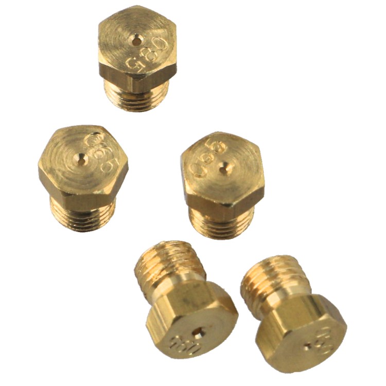 Dysze do kuchenki płyty gazowej Mastercook Wrozamet propan butan 5szt - widok2