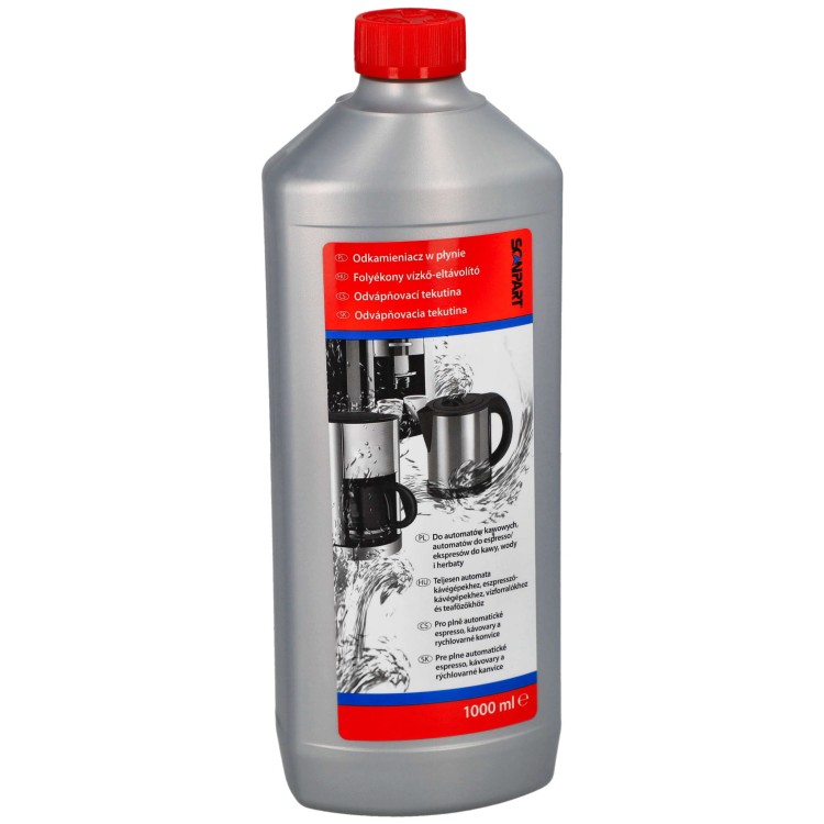 Odkamieniacz ScanPart do ekspresu Saeco Bosch Delonghi Krups 1000 ml - przód