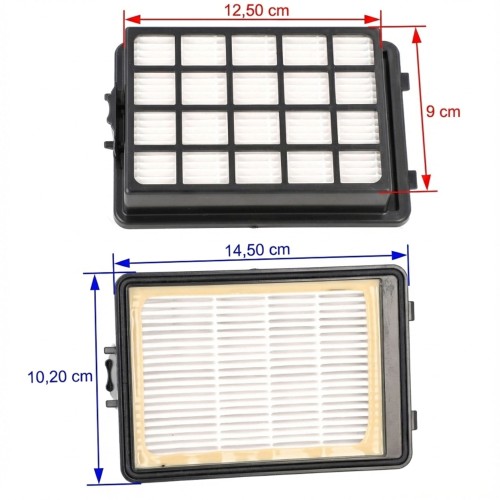 Filtr do odkurzacza Samsung SC21F50 SC21F50VA SC15F50 VCA-VH50 DJ97-01962A - wymiary