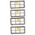 Zestaw szczotki filtry do iRobota Roomba 800 805 860 865 966 976 900 980 - filtry Hepa 4 szt