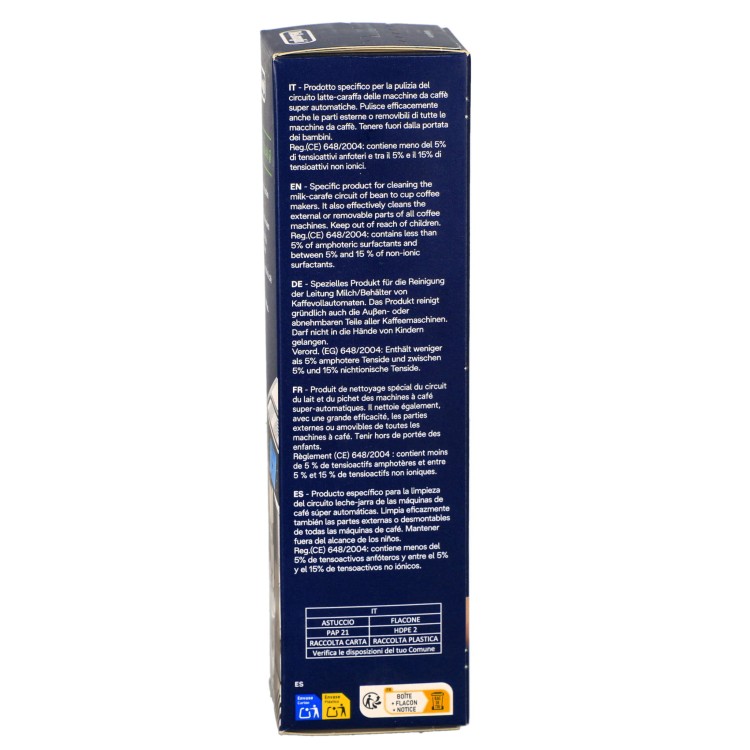 Płyn obiegu mleka Delonghi Milk Clean DLSC550 SER3013 - pudełko bok