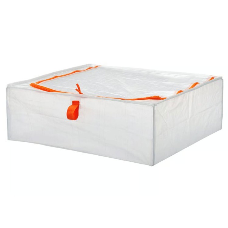 Ikea Parkla pojemnik organizer torba na ubrania pościel koce 55x49x19 cm - widok1