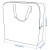 Torba Ikea Dimpa do przechowywania rzeczy pojemnik mocna 65X22X65cm - wymiary