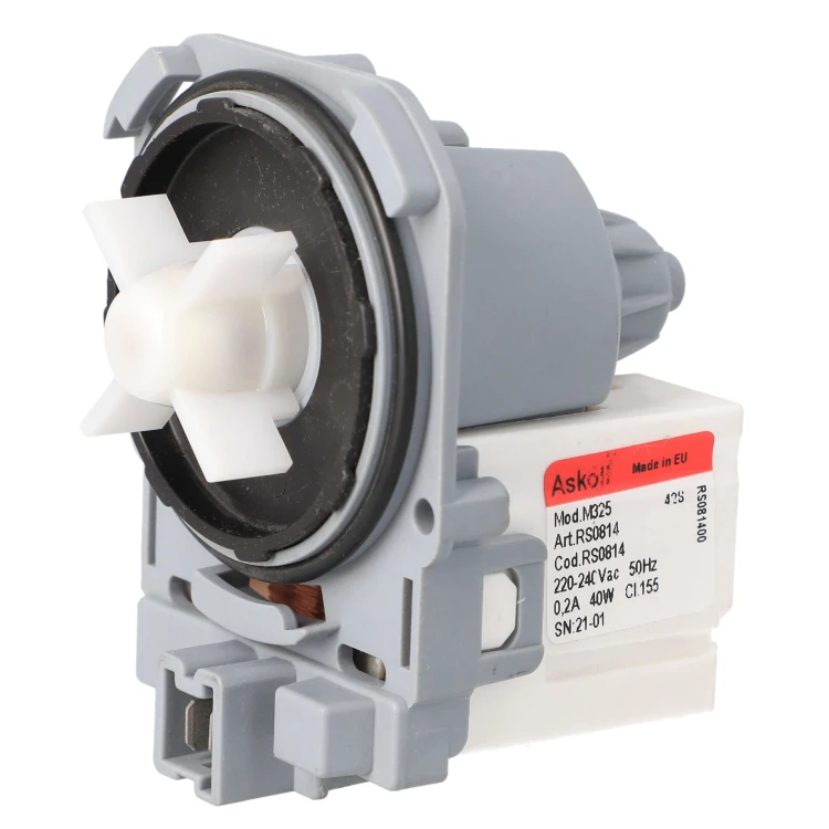 Silnik pompy Askoll pompa wody do pralki Bosch Siemens M325 M50 40W