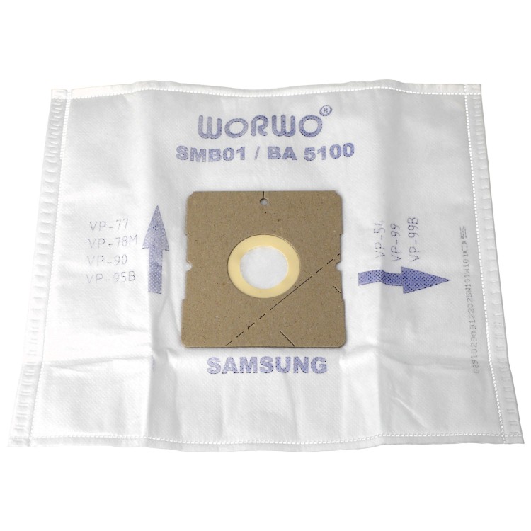 Worki do odkurzacza Samsung VP 54 VP 77 VP 95B VP 100 SC 24 szt - 1 worek