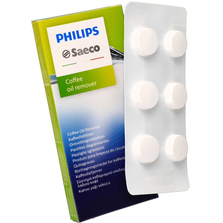 Tabletki czyszczące odtłuszczające do ekspresu Philips Saeco CA6704/10 6szt - widok1
