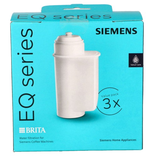 Filtr wody Siemens Brita Intenza TZ70033A do ekspresu Siemens 3 filtry - przód pudełka