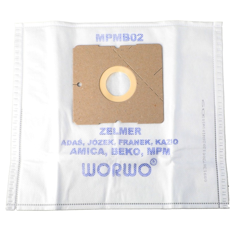 Filtry Hepa do odkurzacza Amica Bagio Eco + worki 12 szt - worek 1 szt.