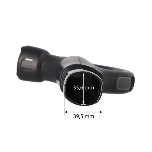 Uchwyt rączka węża do odkurzacza Electrolux owalna oryginał - owalna średnica otworu wymiary