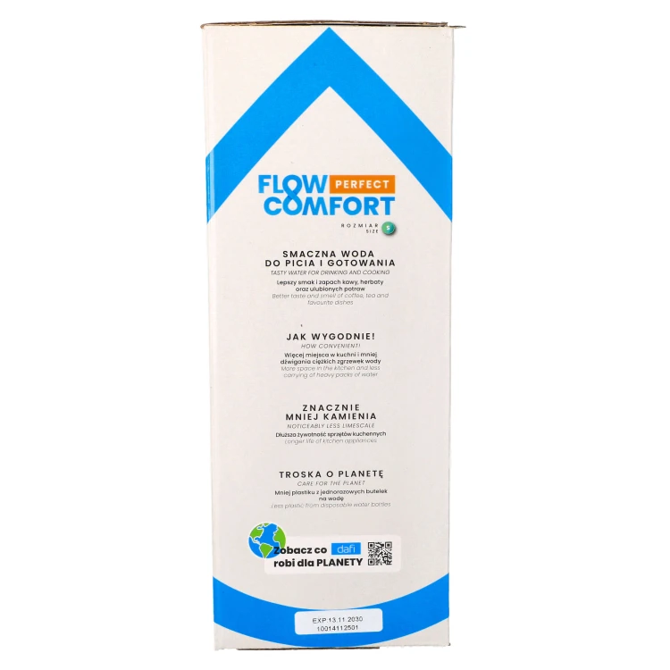 Filtr wody podzlewozmywakowy Dafi do systemu Flow Comfort D1 - pudełko bok1